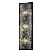 Morgan 3-Light 23.5" Wall Sconce in Black