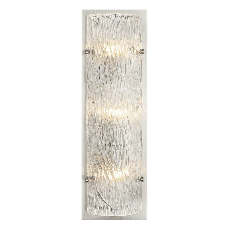 Morgan 3-Light 23.5" Wall Sconce in Brushed Nickel