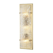 Morgan 3-Light 23.5" Wall Sconce in Satin Brass