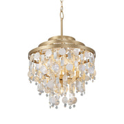 Kalani 5-Light 20" Multi-Light Pendant in French Gold