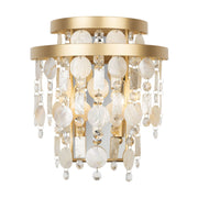 Kalani 2-Light 13.5" Wall Sconce in French Gold