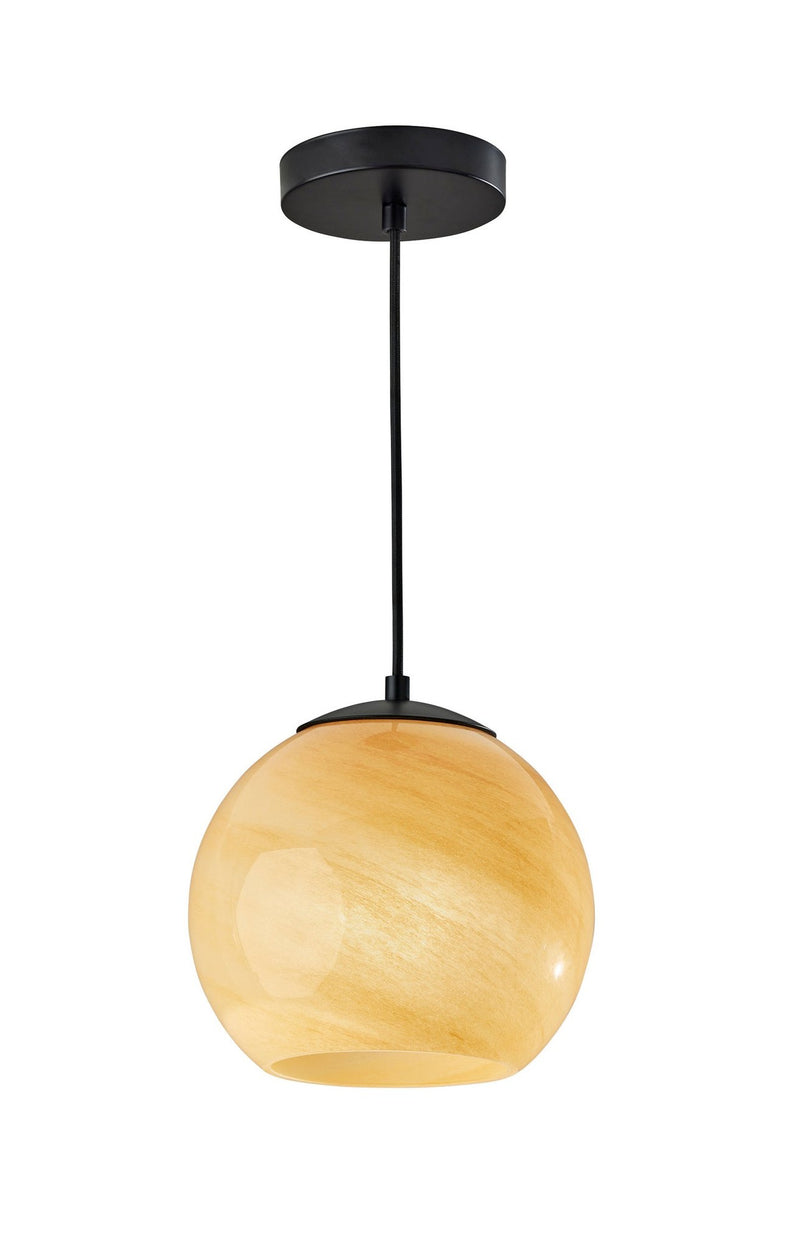 Nolan Mini Pendant in Black