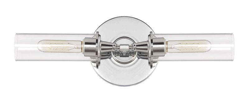 Modina 2 Light 19.5" Linear Wall Sconce in Chrome