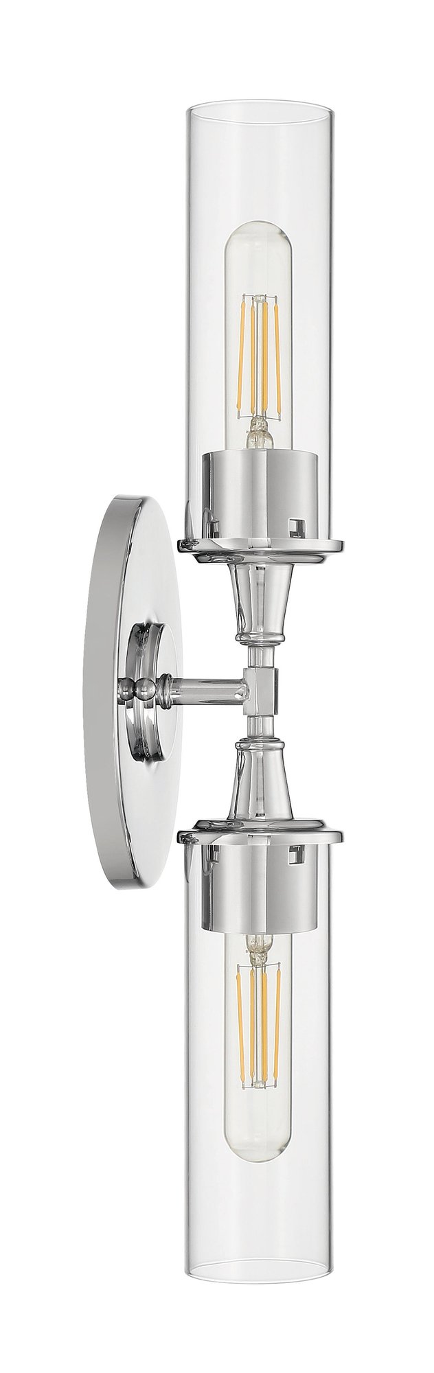 Modina 2 Light 19.5" Linear Wall Sconce in Chrome