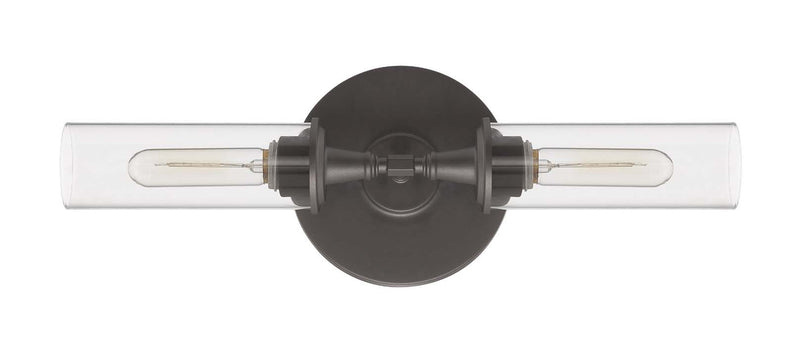 Modina 2 Light 19.5" Linear Wall Sconce in Espresso