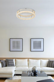 Bowen 29.5" Flush Mount in Chrome