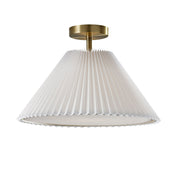 Scarlet Flush Mount in Antique Brass