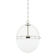 Donnell Small Pendant in Polished Nickel