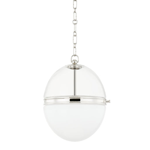 Donnell Small Pendant in Polished Nickel