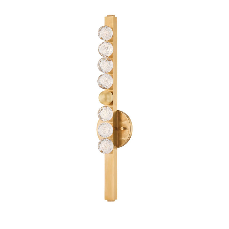 Annecy Wall Sconce in Vintage Brass