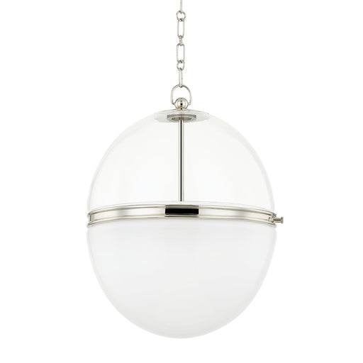 Donnell Large Pendant in Polished Nickel