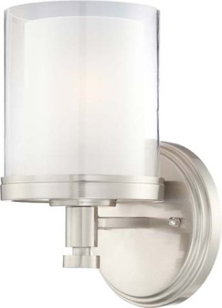 Decker Bath Sconce in Brushed Nickel