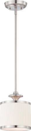 Candice Mini Pendant in Brushed Nickel