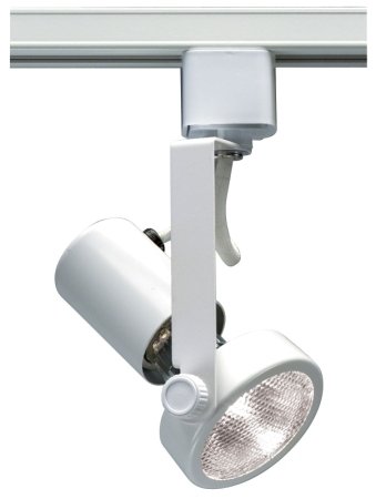 2.75" H-Type Medium Base Track Head in White
