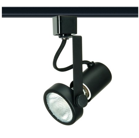 2.75" H-Type Medium Base Track Head in Black