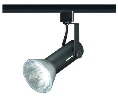 2" H-Type Medium Base Track Head in Black