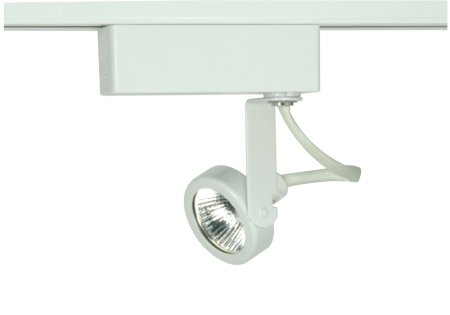 2.13" H-Type MR16 Track Head in White