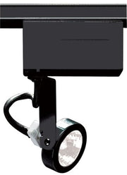 2.13" H-Type MR16 Track Head in Black