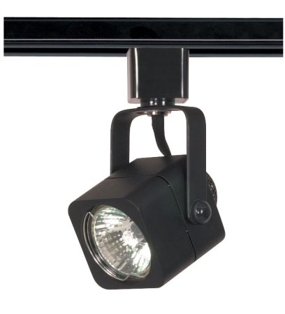 2.25" H-Type GU10 Track Head in Black