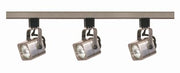 3-Light Track Light Kit with 2.25" GU10 Heads in Brushed Nickel