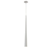 Sliver 2.75" Mini Pendant, 36" Tall in Polished Nickel