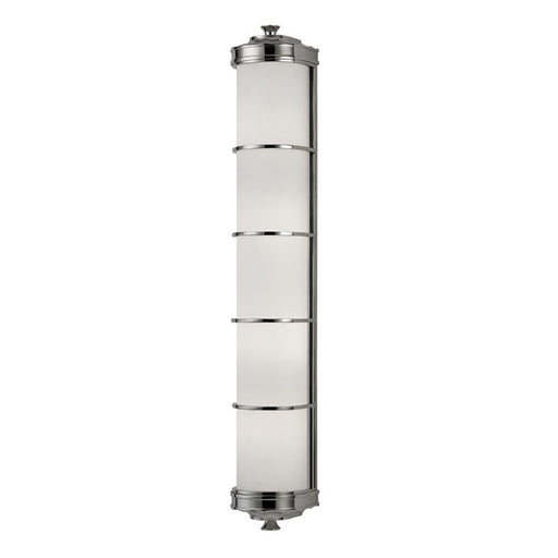 Albany 4-Light Bath Vanity Light in Polished Nickel