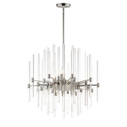Divine 24" Chandelier in Polished Nickel