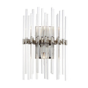 Divine 2 Light Wall Sconce in Polished Nickel
