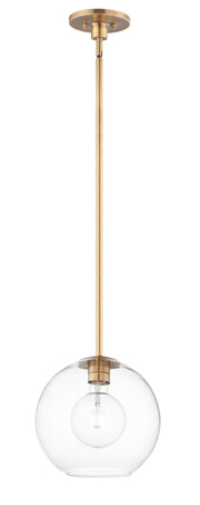 Branch 11" Pendant in Natural Aged Brass