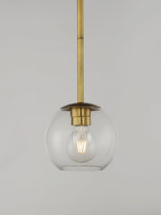 Branch 11" Pendant in Natural Aged Brass