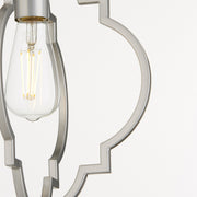 Dublin 1 Light Pendant in Classic Nickel