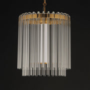 Jolie 11" LED Pendant in Natural Aged Brass