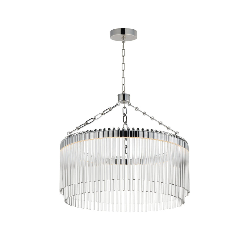 Jolie 24" LED Pendant in Polished Nickel