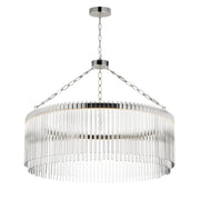 Jolie 34" LED Pendant in Polished Nickel