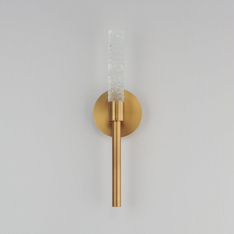 Duchess 1 Light LED Wall Sconce in Natural Aged Brass