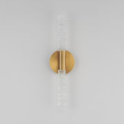 Duchess 2 Light LED Bath Vanity Light in Natural Aged Brass