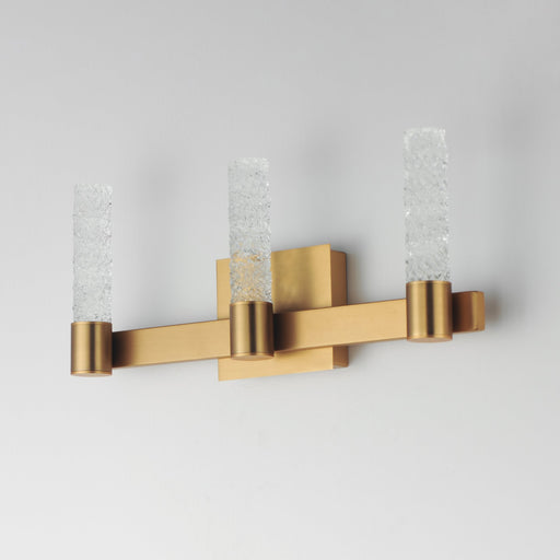 Duchess 3 Light LED Bath Vanity Light in Natural Aged Brass