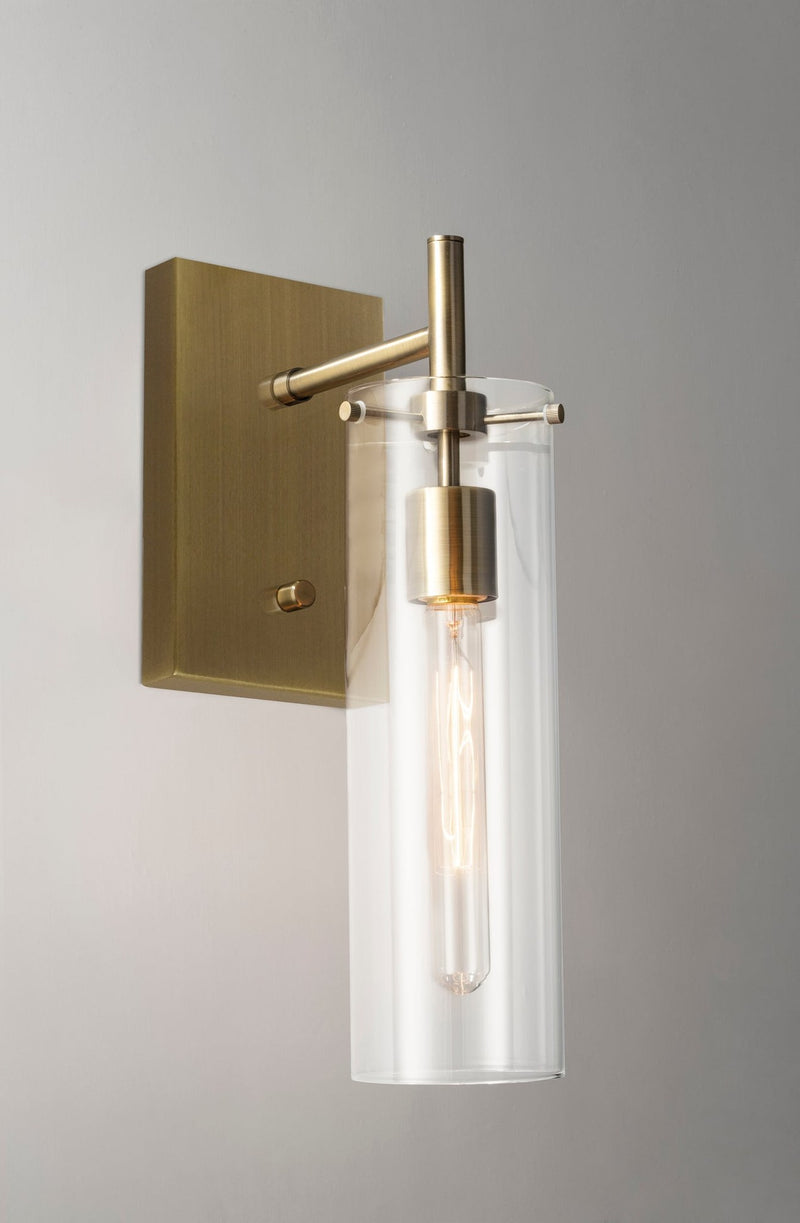 Dalton Wall Lamp in Antique Brass