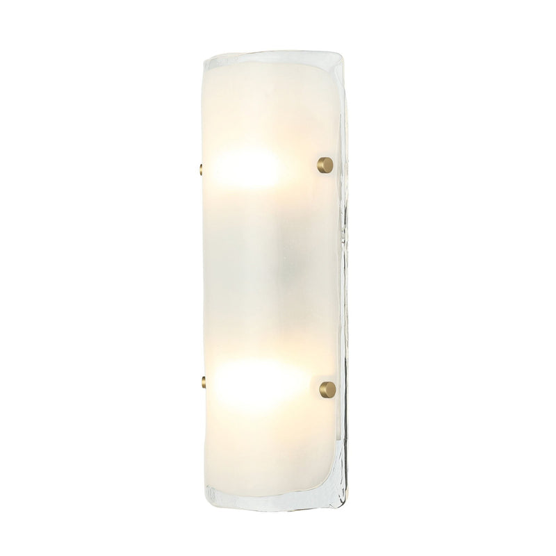Fairchild 2-Light 15.5" Wall Sconce in Black/Polished Nickel/Satin Brass