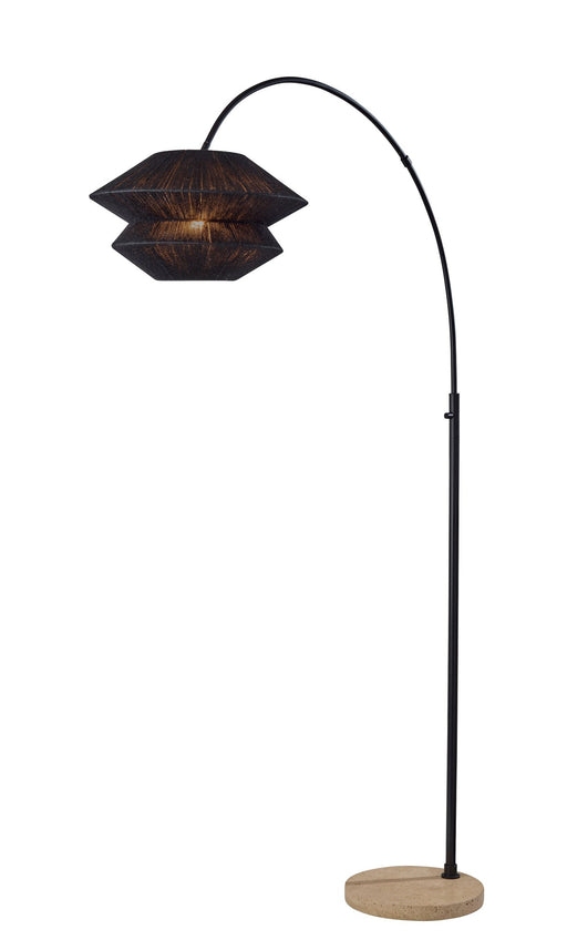Gardner Arc Floor Lamp in Black
