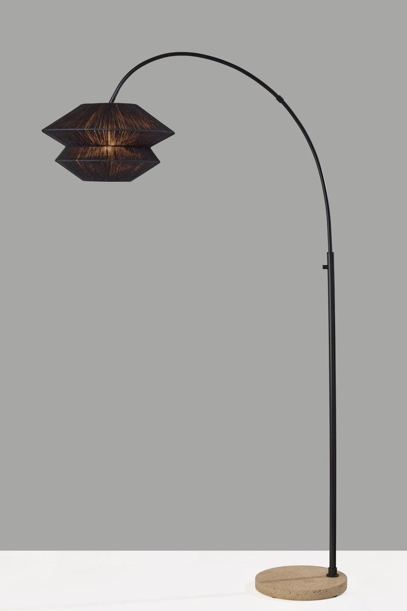 Gardner Arc Floor Lamp in Black