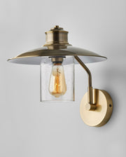 Kieran Wall Lamp in Antique Brass