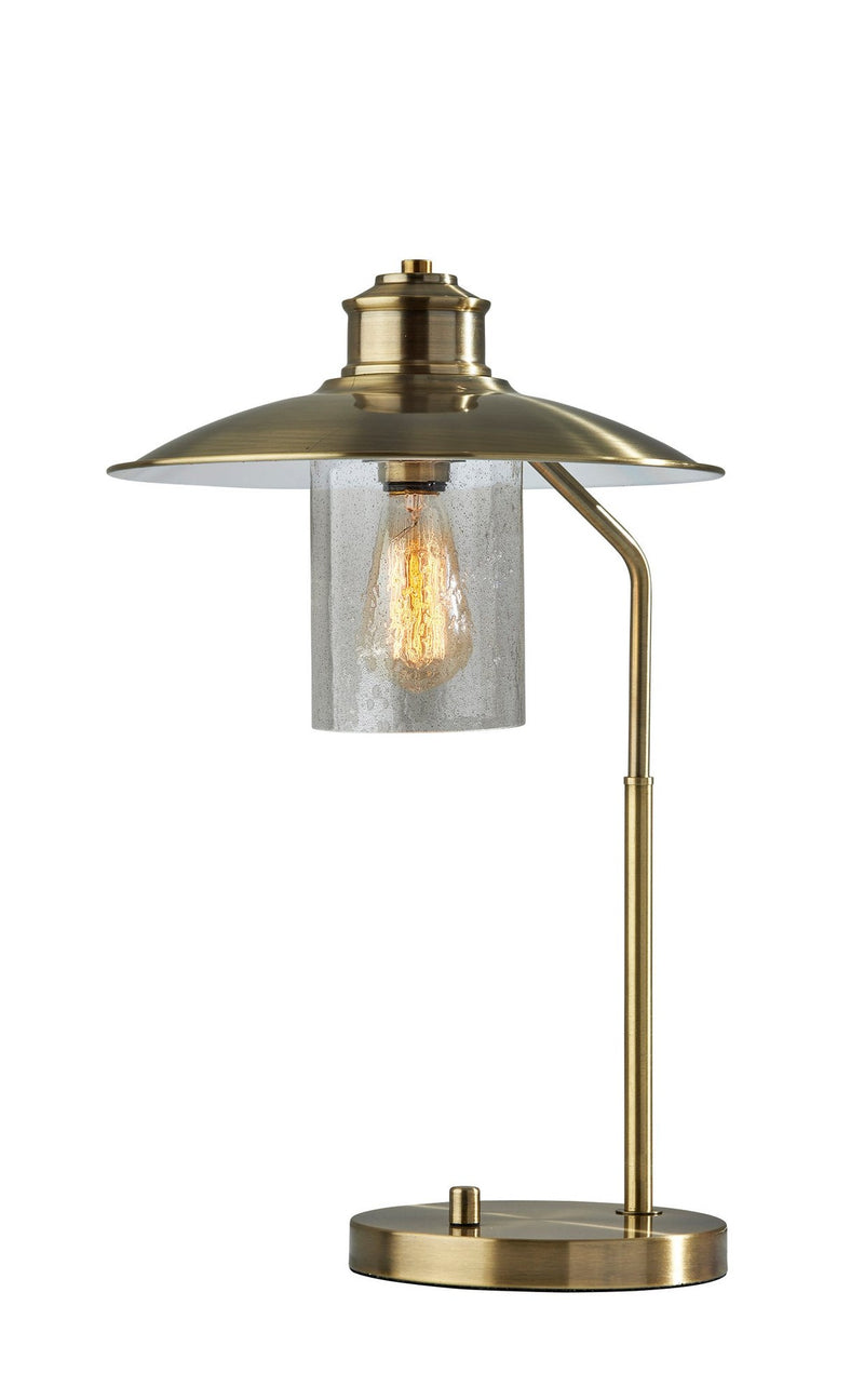 Kieran Table Lamp in Antique Brass