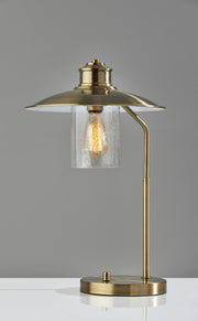 Kieran Table Lamp in Antique Brass