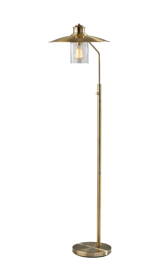 Kieran Floor Lamp in Antique Brass