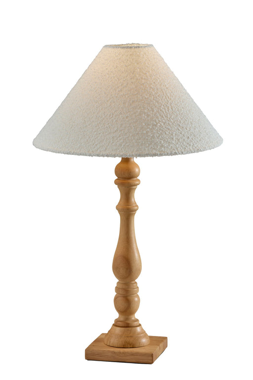 Rigby Table Lamp in Natural Wood