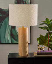 Brayden 28" Table Lamp in Natural Wood