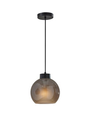 Atticus Mini Pendant in Black