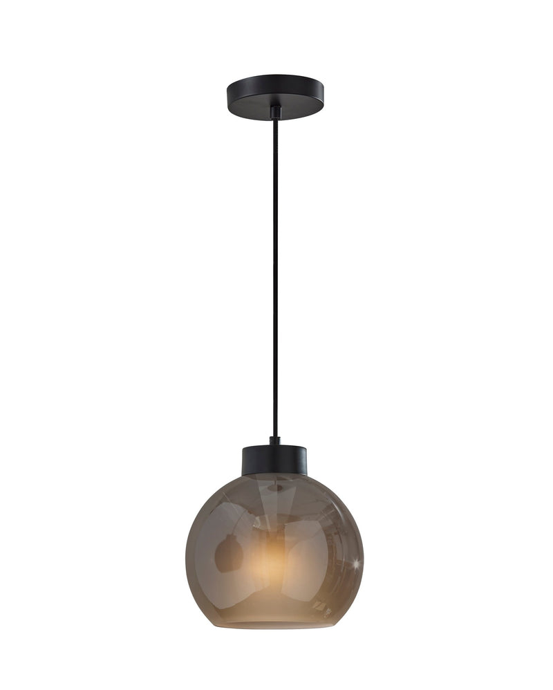 Atticus Mini Pendant in Black