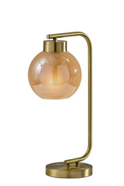 Atticus Table Lamp in Antique Brass